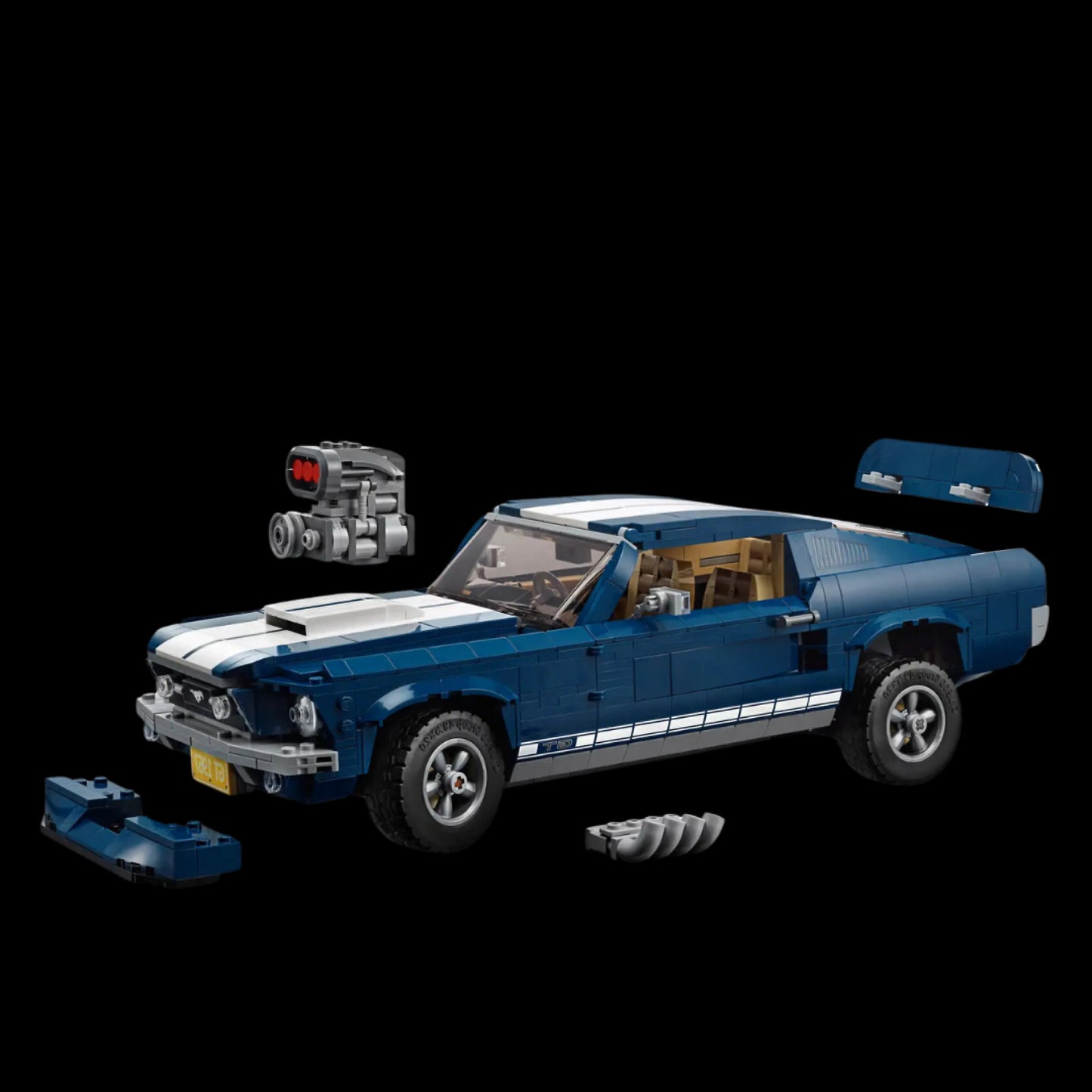 Ford Mustang (1471 peças) - Brics Craft