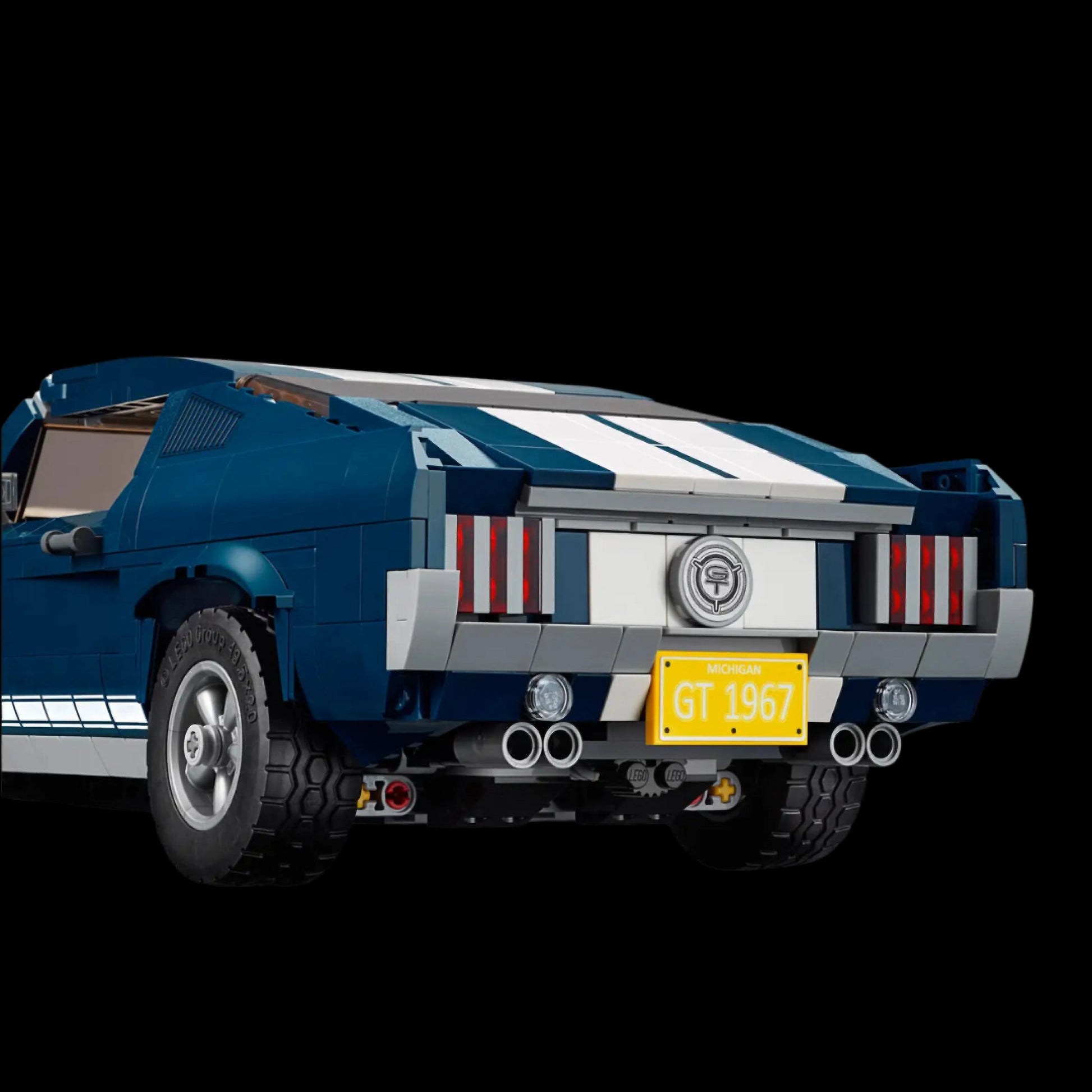 Ford Mustang (1471 peças) - Brics Craft