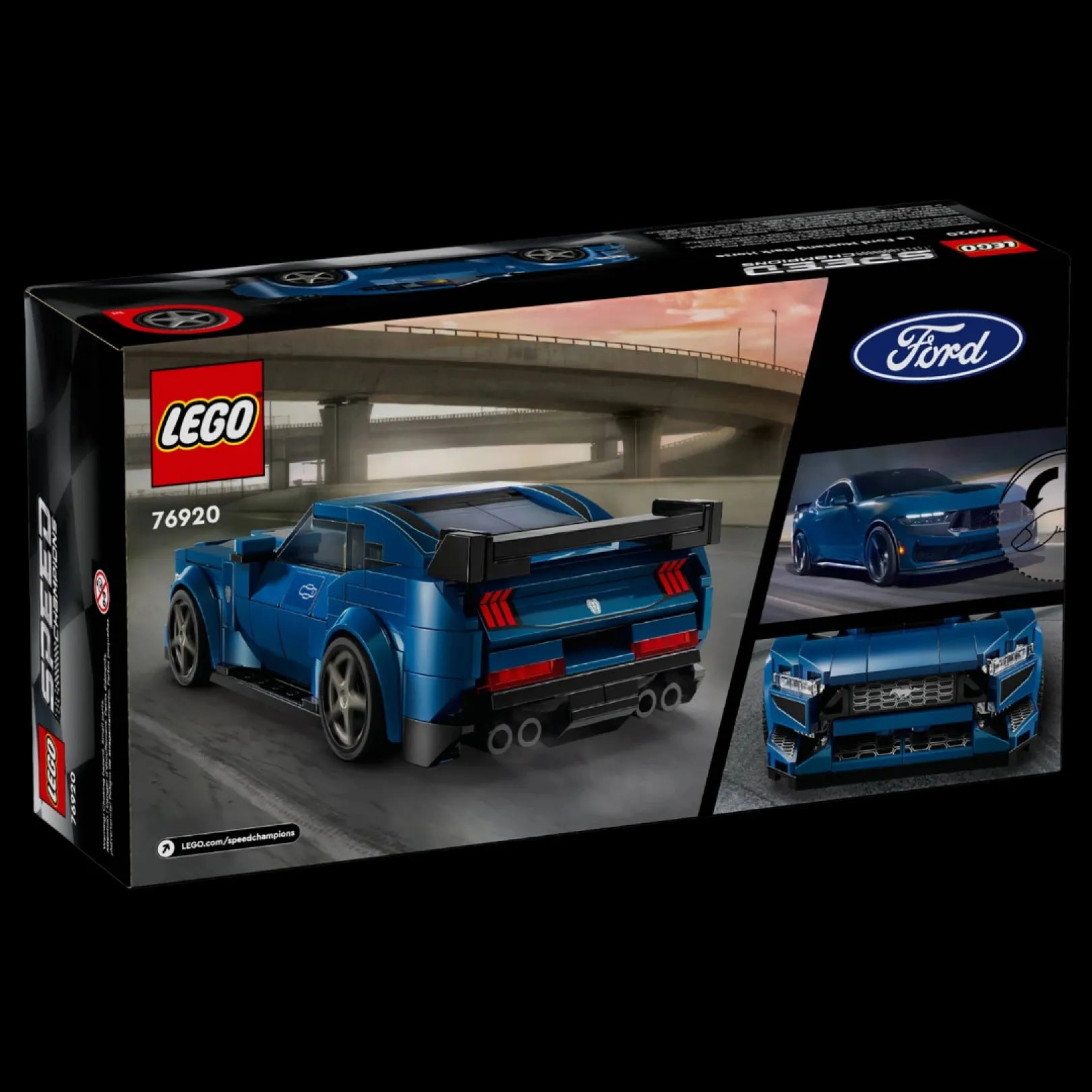 Ford Mustang Dark Horse (344 pçs) - Brics Craft