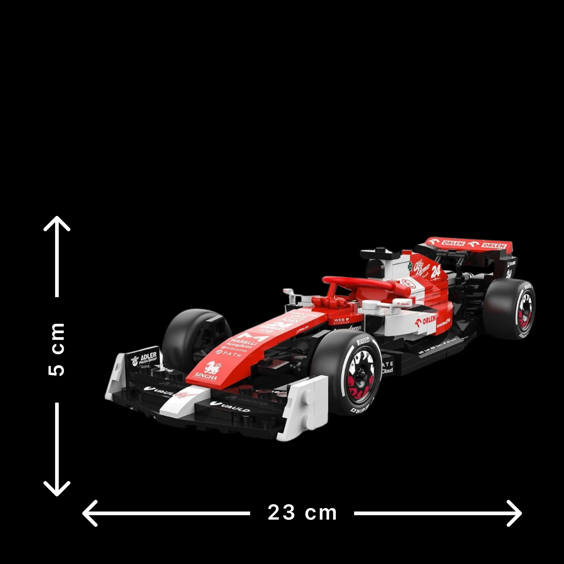 Fórmula 1 - Alfa Romeo C42 (340 pçs) - Brics Craft