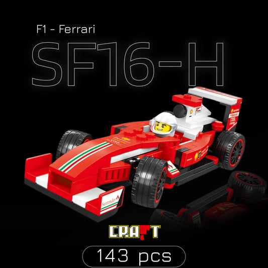 Fórmula 1 - Ferrari SF16-H (143 pçs) - Brics Craft