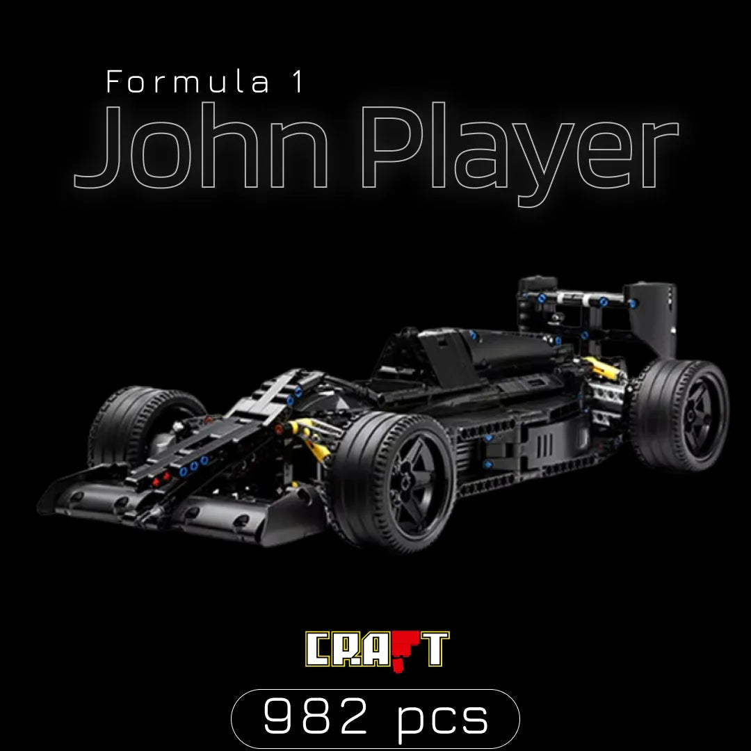 Fórmula 1 - John Player (982 peças) - Brics Craft