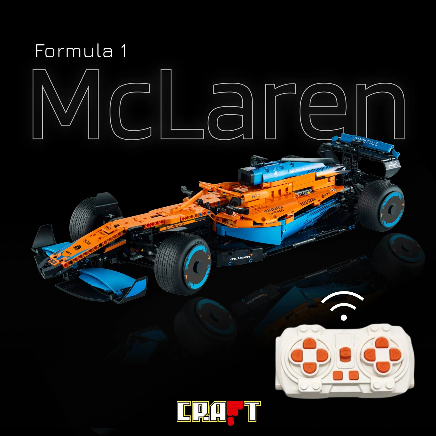 Fórmula-1 - McLaren (1432 pcs) OFF - Brics Craft