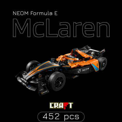 Fórmula 1 - McLaren Fórmula E (452 pçs) - Brics Craft