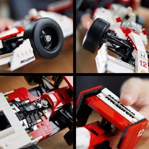 Fórmula 1 - McLaren MP4/4 + Ayrton Senna (693 pçs) - Brics Craft