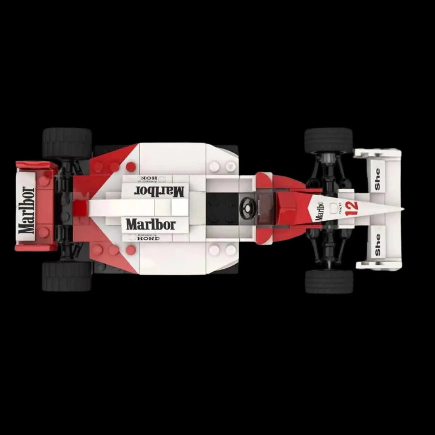 Fórmula 1 - McLaren MP4/4 Senna (198 pçs) - Brics Craft