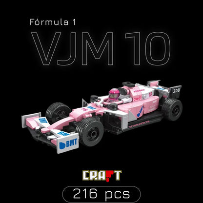 Fórmula 1 - VJM 10 Rosa (216 pçs) - Brics Craft