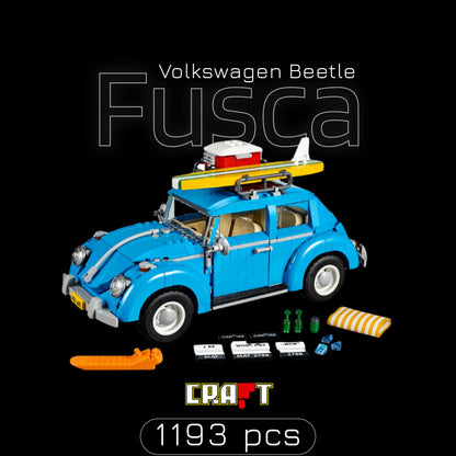 Fusca Azul do Surf (1193 pçs) - Brics Craft