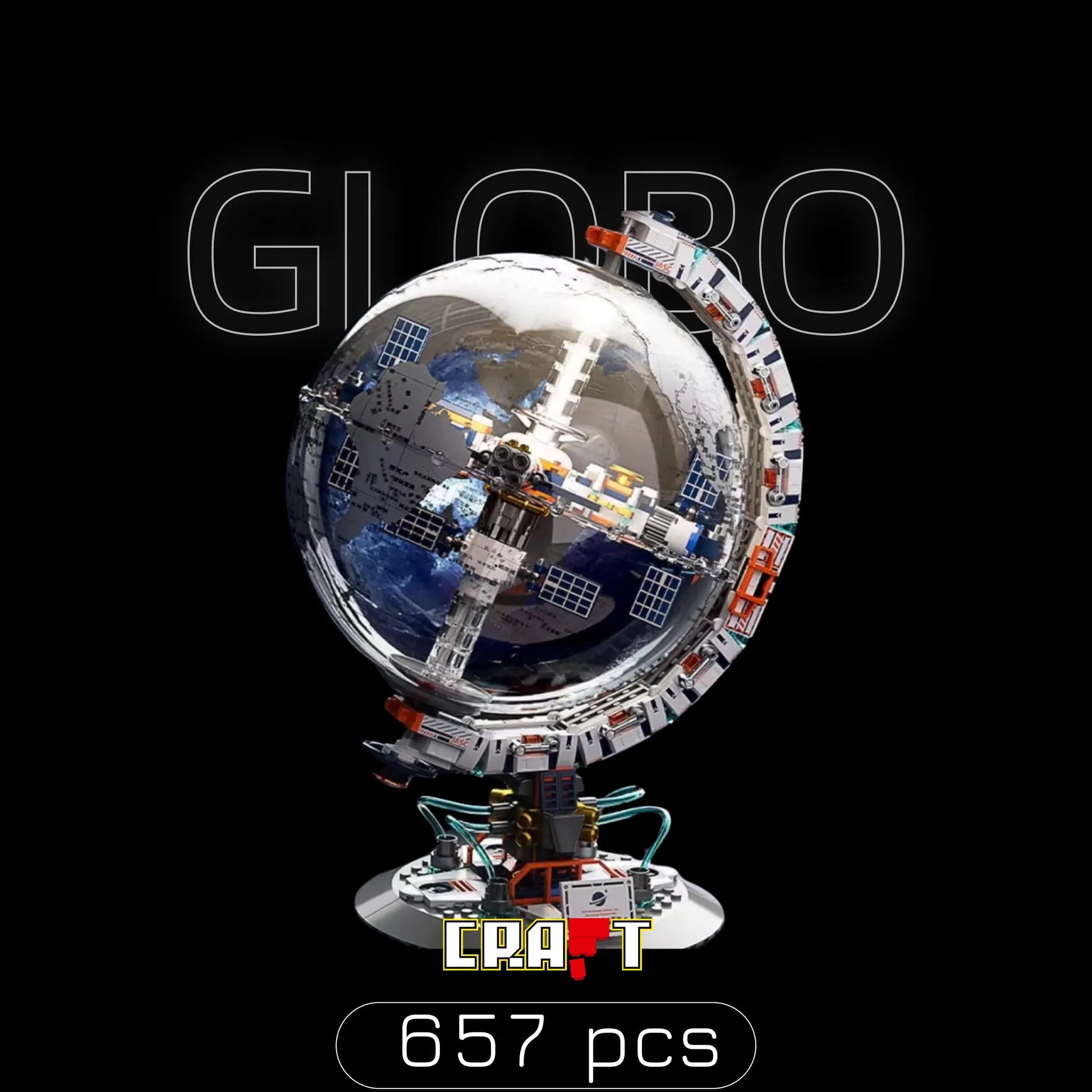 Globo Terrestre (657 peças) - Brics Craft