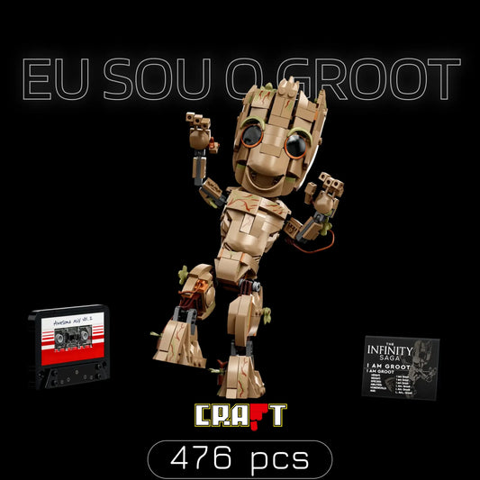 Groot (476 peças) - Brics Craft