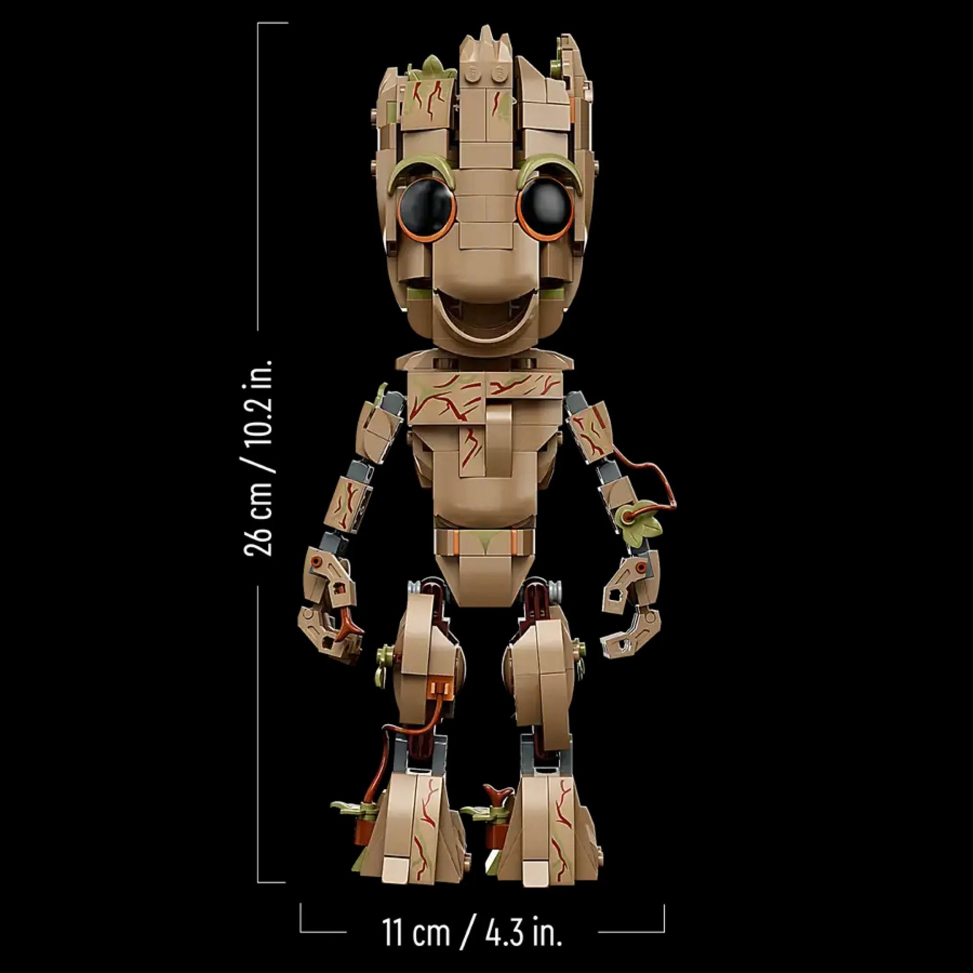 Groot (476 peças) - Brics Craft