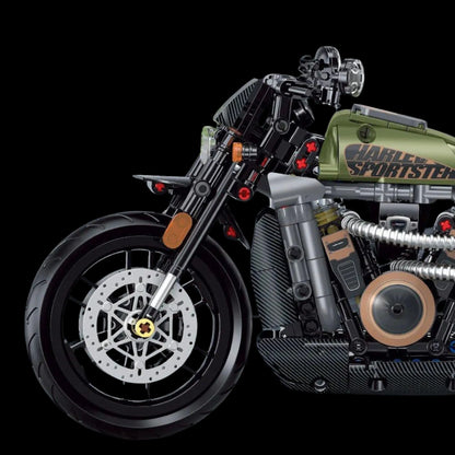 Harley Davidson (634 peças) - Brics Craft