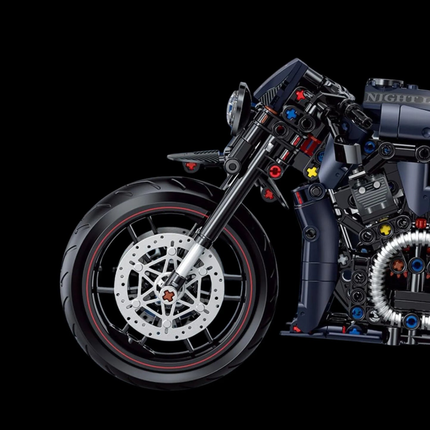 Harley Davidson Black Rod (623 peças) - Brics Craft