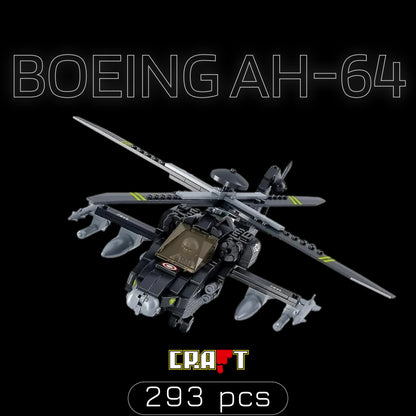 Helicóptero Boeing AH-64 Apache (293 pçs) - Brics Craft