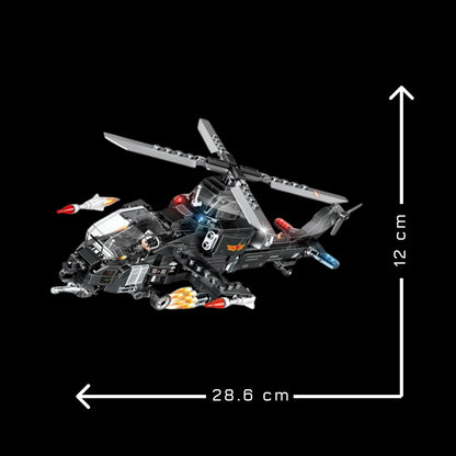 Helicóptero SWAT (423 pçs) - Brics Craft