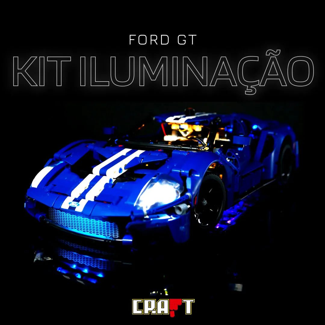 Iluminação para o Ford GT - Brics Craft