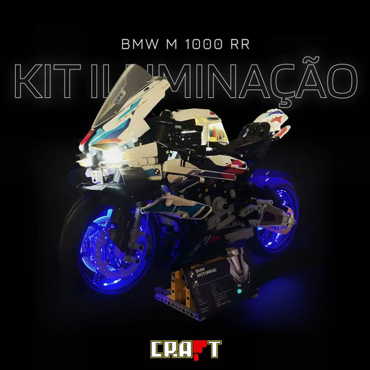 Ilumine sua BMW M 1000 RR e deixe a decoração ainda mais vibrante! - Brics Craft