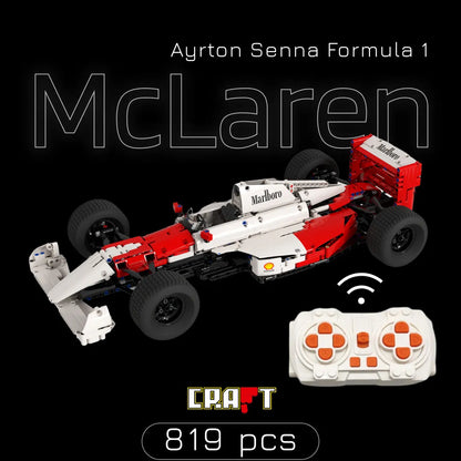 (IMPERDÍVEL) Fórmula 1 - McLaren MP4/4 do Ayrton Senna - Brics Craft