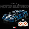 Kit Motor Elétrico para o Ford GT (1468 pçs) - Brics Craft