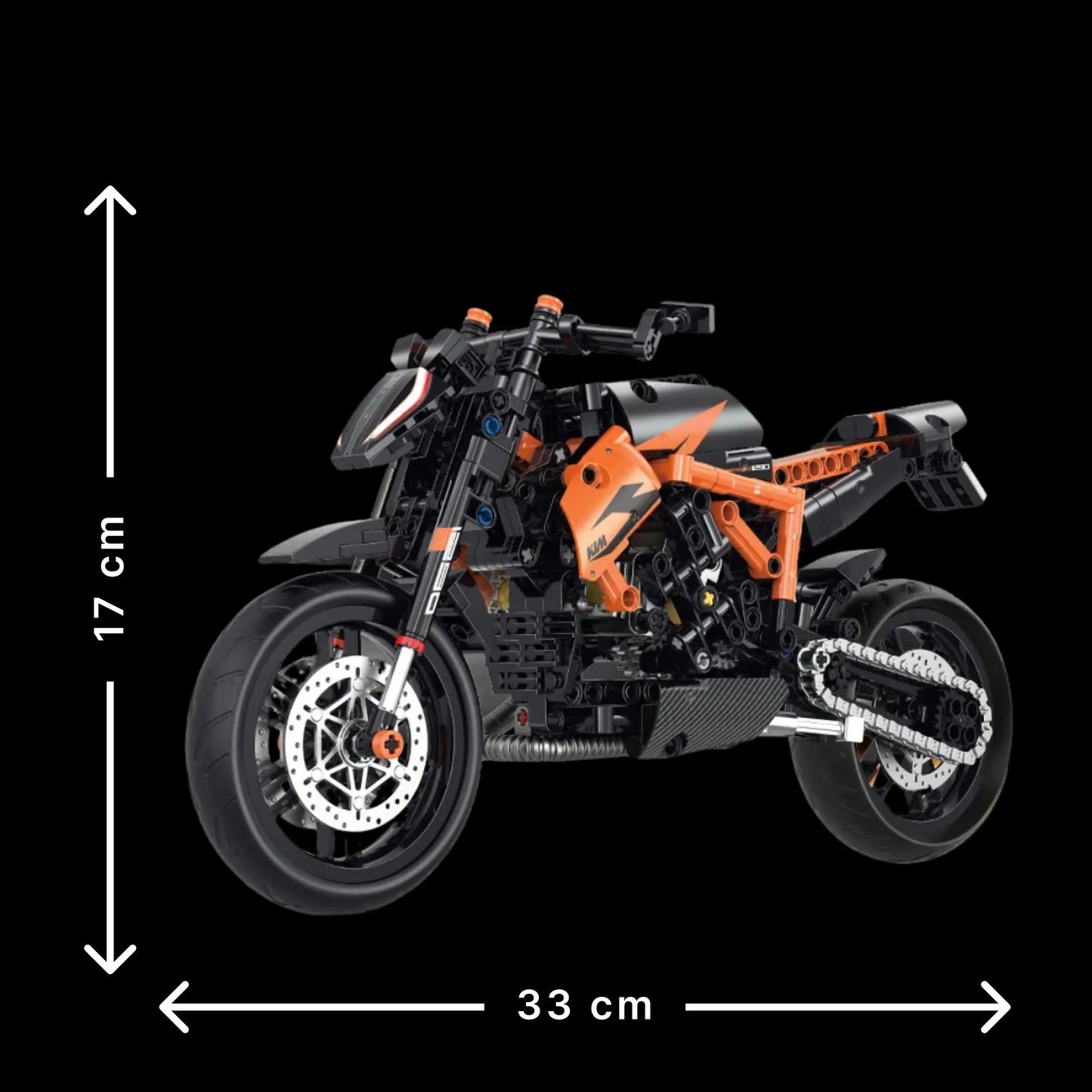 KTM 1290 Super Duke (579 pçs) - Brics Craft