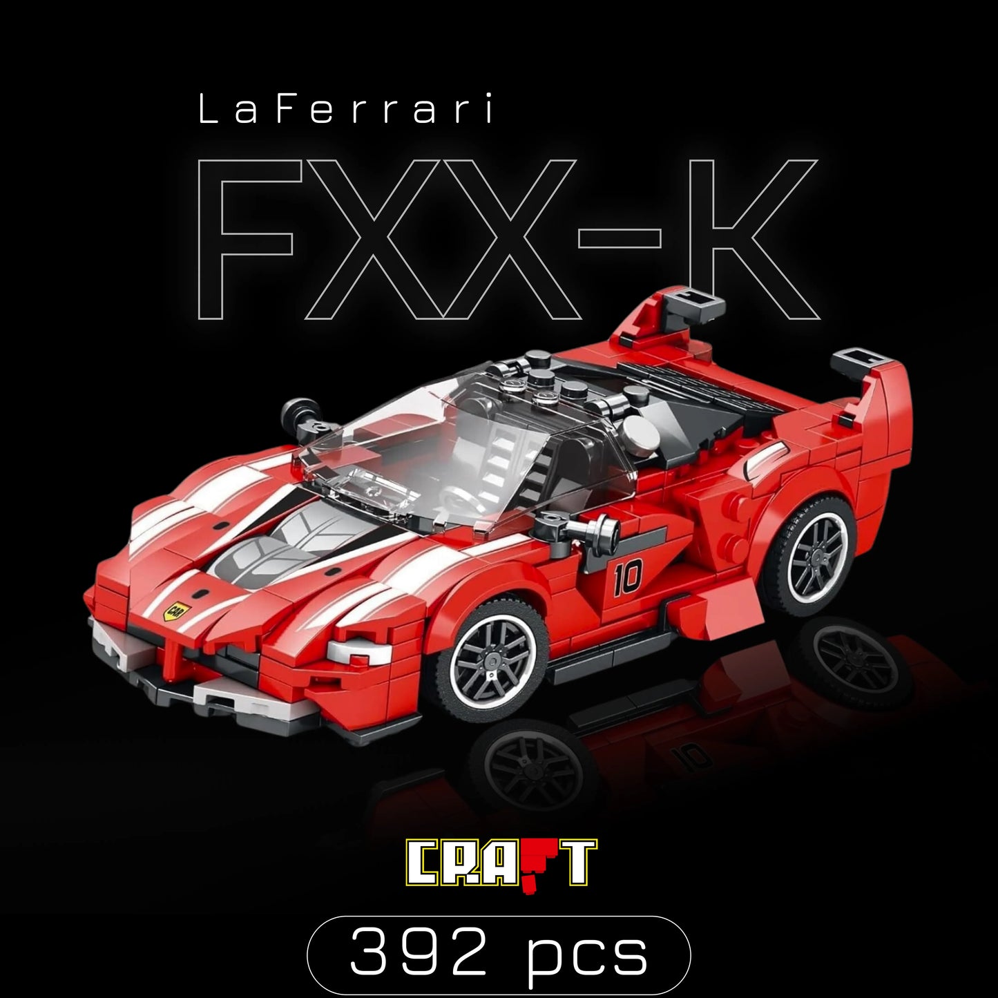 LaFerrari FXX-K (392 pcs) - Brics Craft