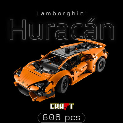 Lamborghini Huracán Laranja (806 pçs) - Brics Craft