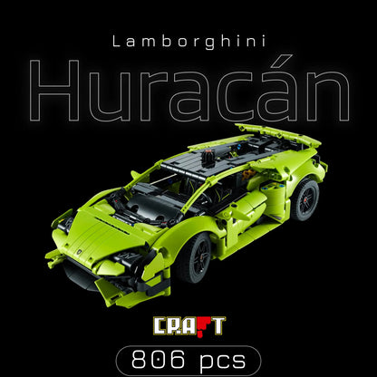 Lamborghini Huracán Verde (806 pçs) - Brics Craft