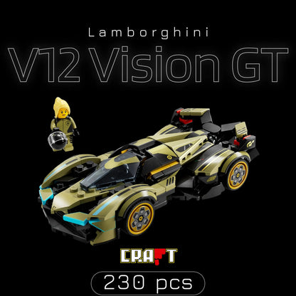 Lamborghini Lambo V12 Vision GT (230 pçs) - Brics Craft