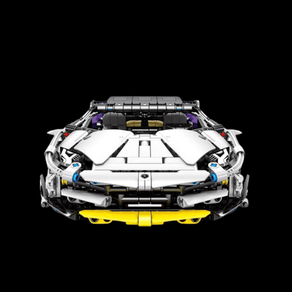 Lamborghini Sián FKP 37 Branco c/ Gradiente Roxo (1337 pcs) - Brics Craft