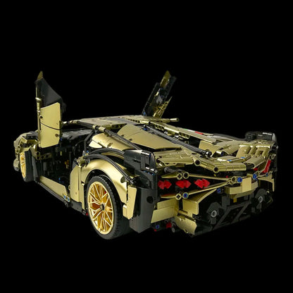 Lamborghini Sián FKP 37 Dourado (3696 pcs) - Brics Craft