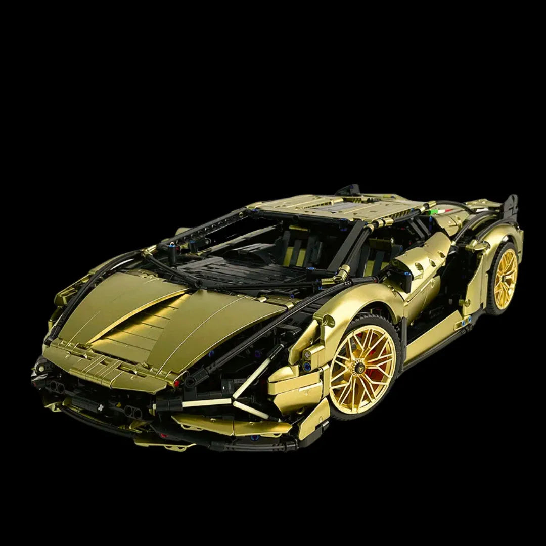 Lamborghini Sián FKP 37 Dourado (3696 pcs) - Brics Craft