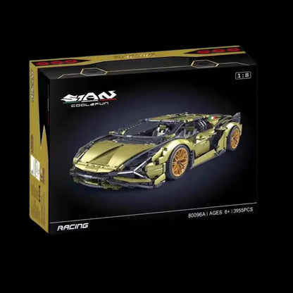 Lamborghini Sián FKP 37 Dourado (3696 pcs) - Brics Craft