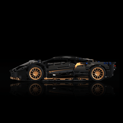 Lamborghini Sián FKP 37 Preto c/ Dourado (1280 pcs) - Brics Craft