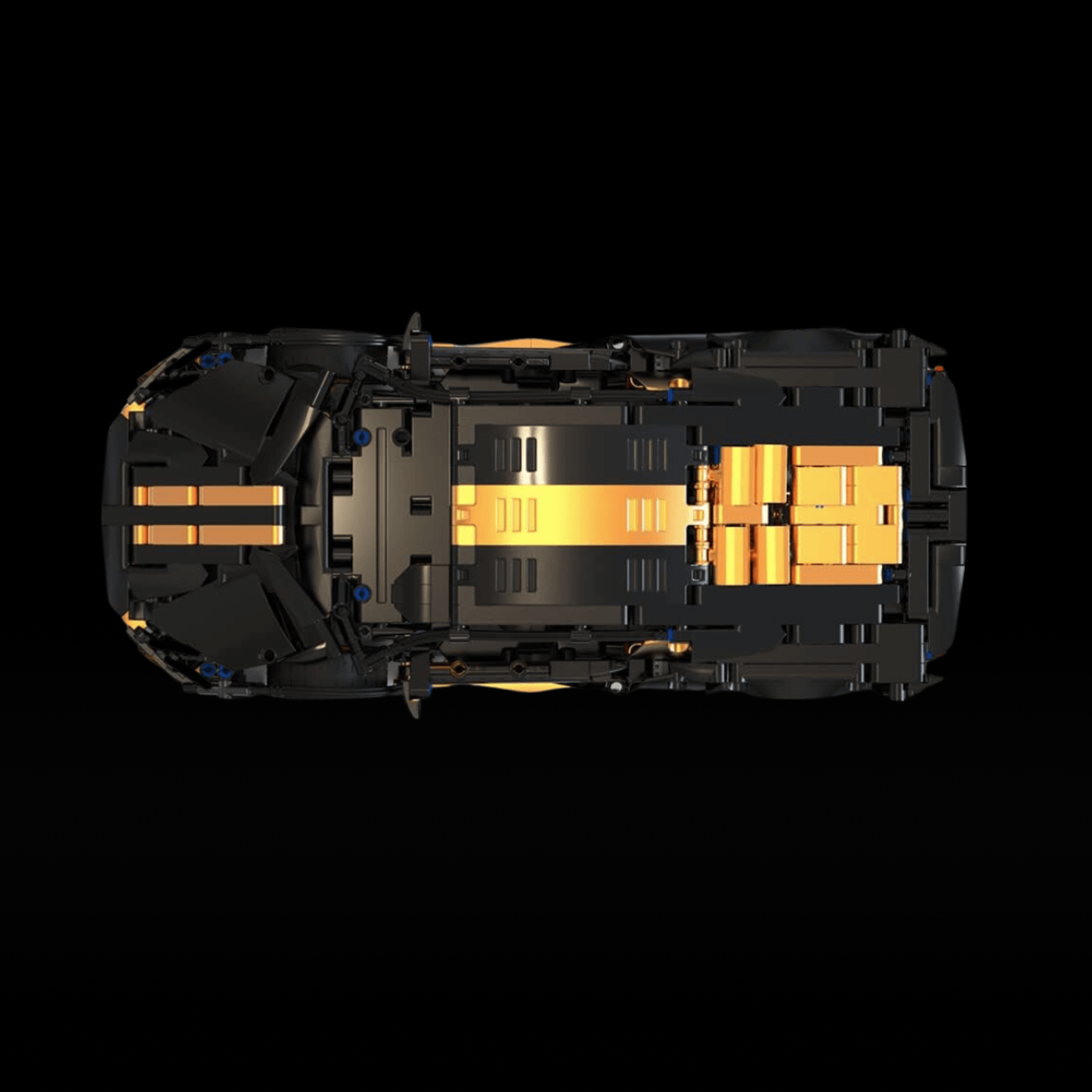 Lamborghini Sián FKP 37 Preto c/ Dourado (1280 pcs) - Brics Craft