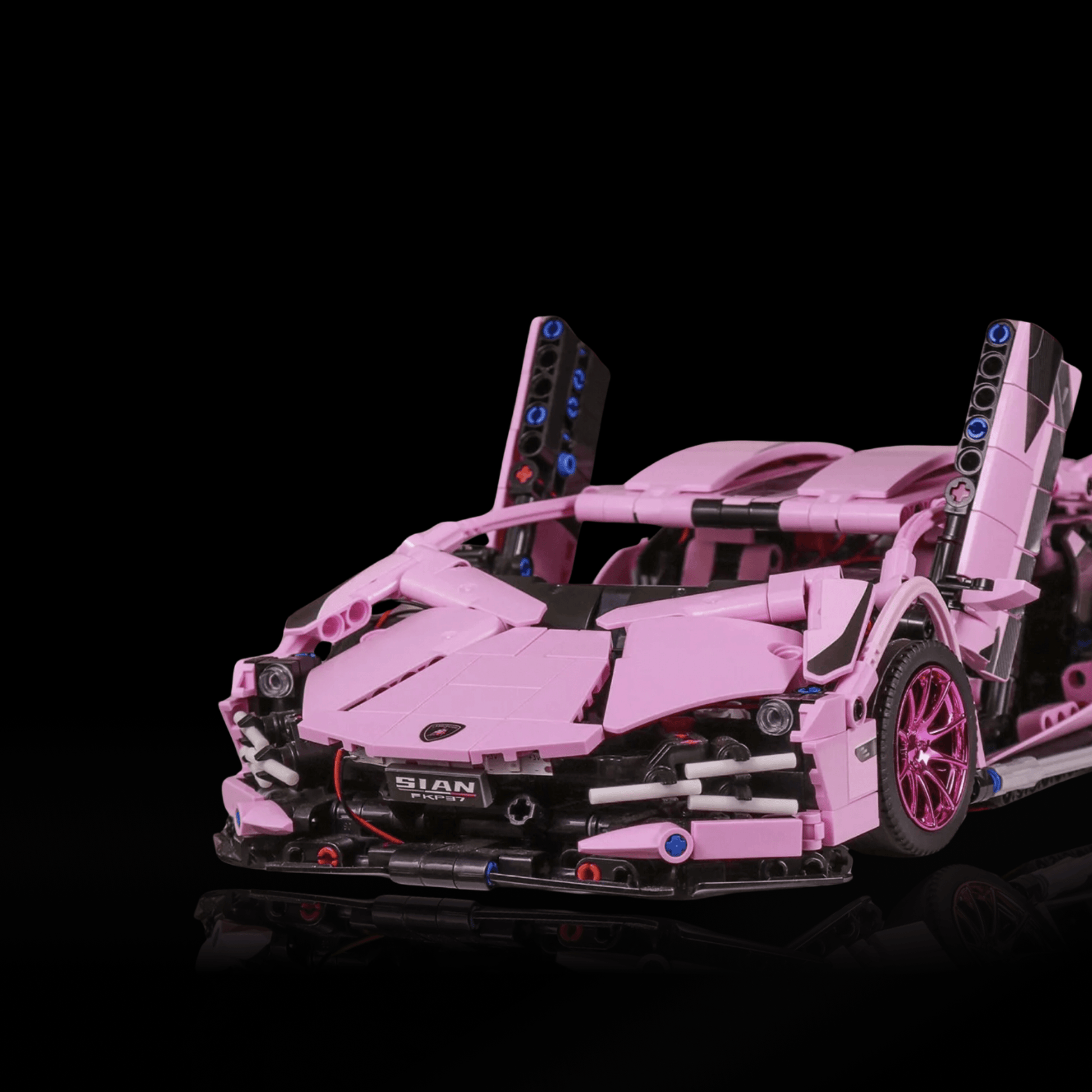 Lamborghini Sián FKP 37 Rosa (1280 pcs) - Brics Craft