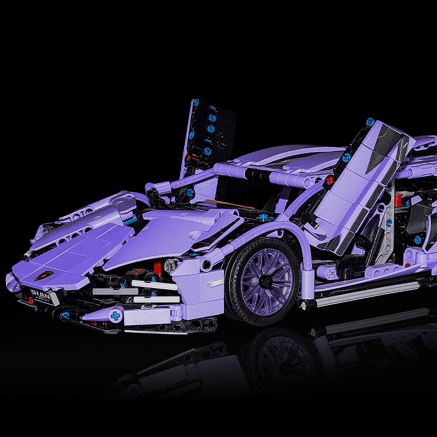 Lamborghini Sián FKP 37 Roxa (1280 pcs) - Brics Craft