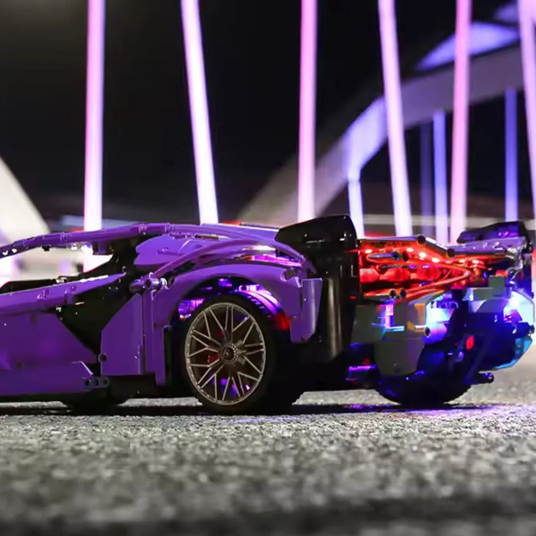 Lamborghini Sián FKP 37 Roxo (3696 pcs) - Brics Craft