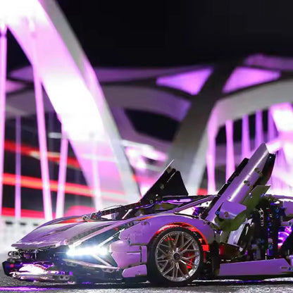 Lamborghini Sián FKP 37 Roxo (3696 pcs) - Brics Craft