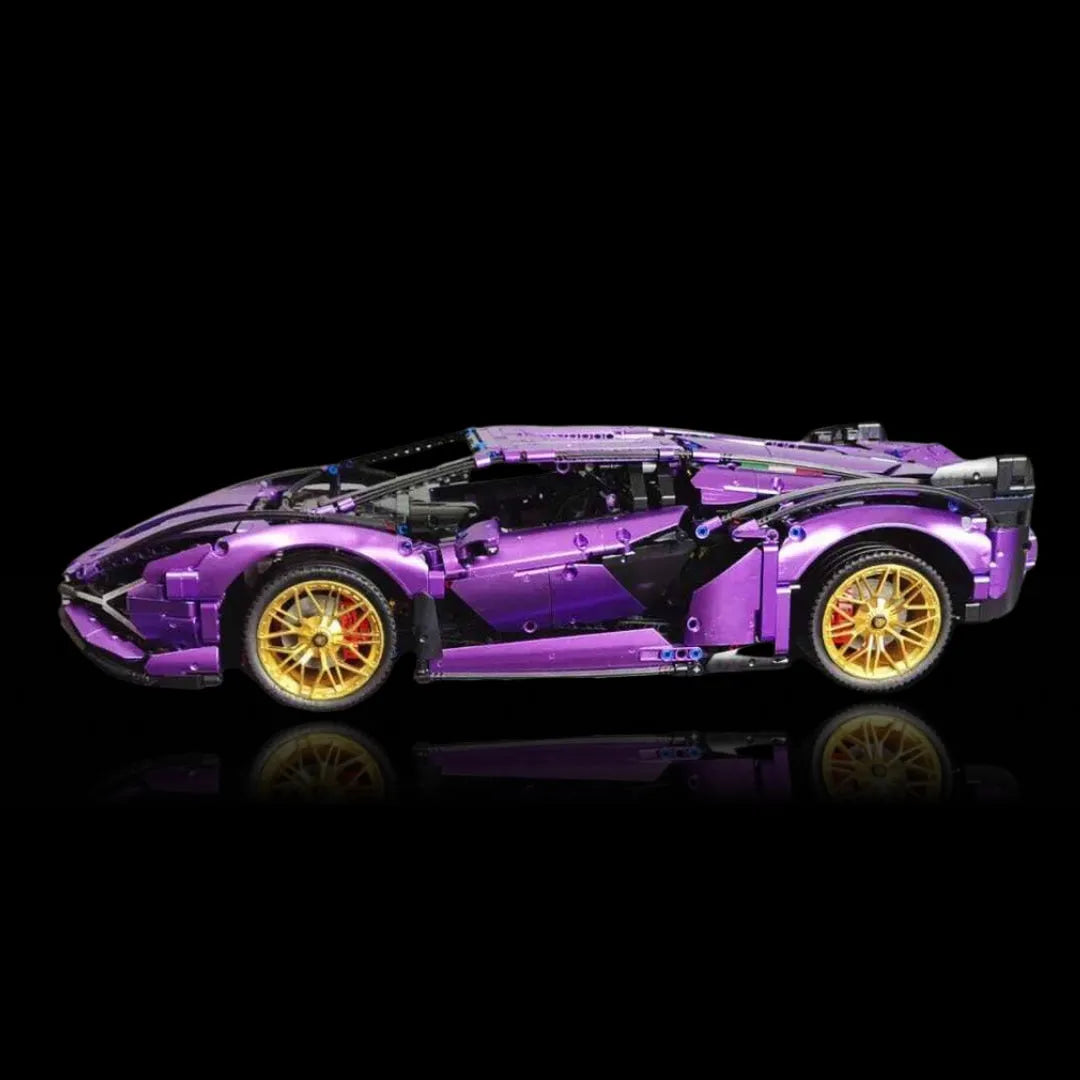 Lamborghini Sián FKP 37 Roxo (3696 pcs) - Brics Craft