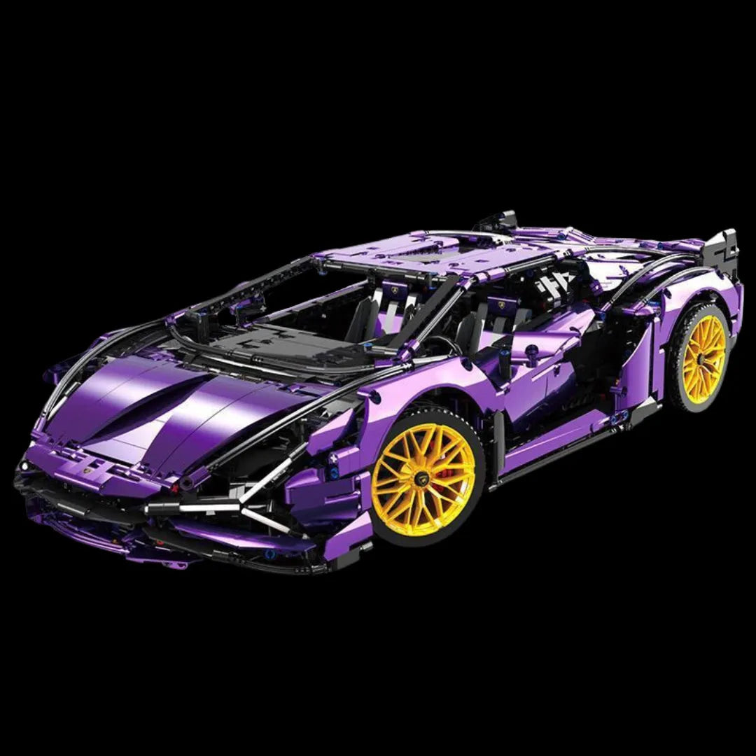 Lamborghini Sián FKP 37 Roxo (3696 pcs) - Brics Craft