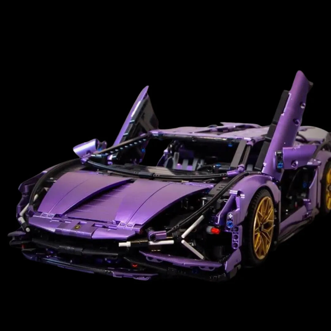 Lamborghini Sián FKP 37 Roxo (3696 pcs) - Brics Craft