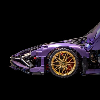 Lamborghini Sián FKP 37 Roxo (3696 pcs) - Brics Craft