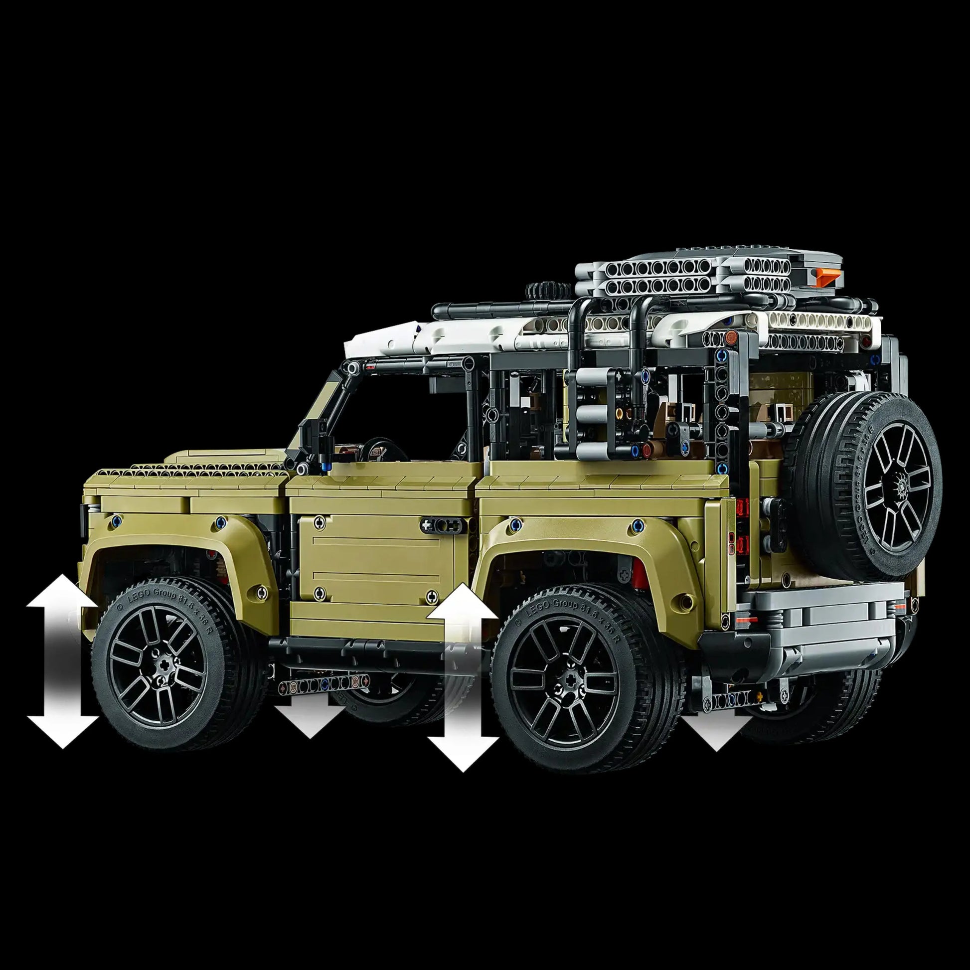 Land Rover Defender (2573 pçs) - Brics Craft