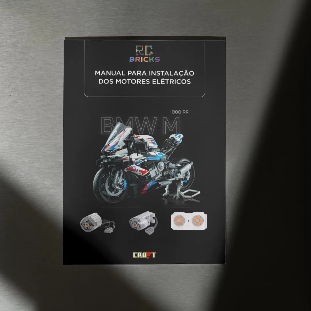 Manual para Turbinar a BMW M 1000 RR (1920 pçs) - Brics Craft