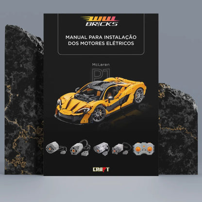 Manual para Turbinar a McLaren P1 (3893 pçs) - Brics Craft