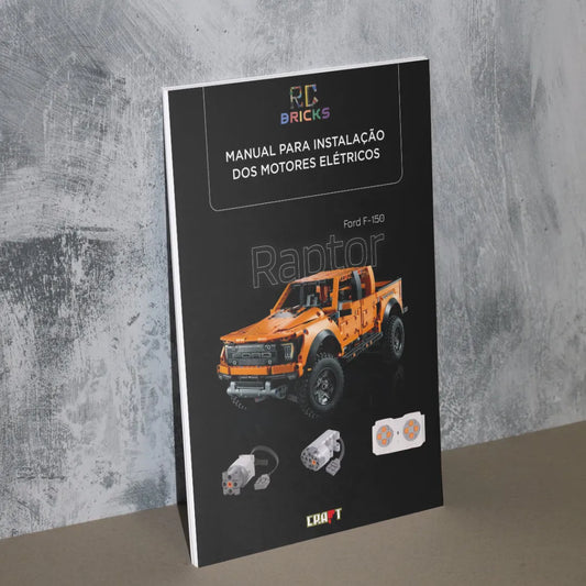 Manual para Turbinar o Ford F-150 Raptor (1379 pçs) - Brics Craft