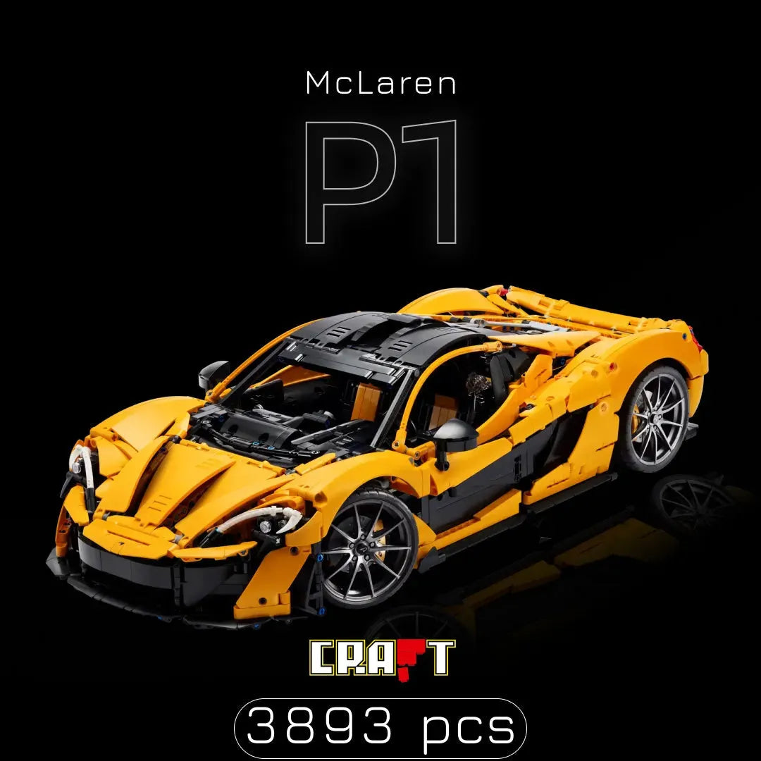 McLaren P1 (3893 peças) - Brics Craft