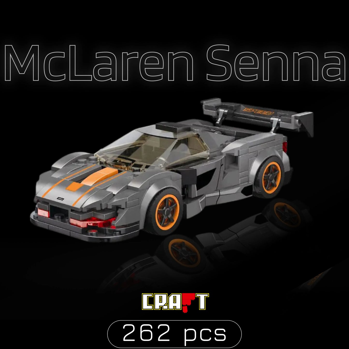 McLaren Senna (262 pçs) - Brics Craft