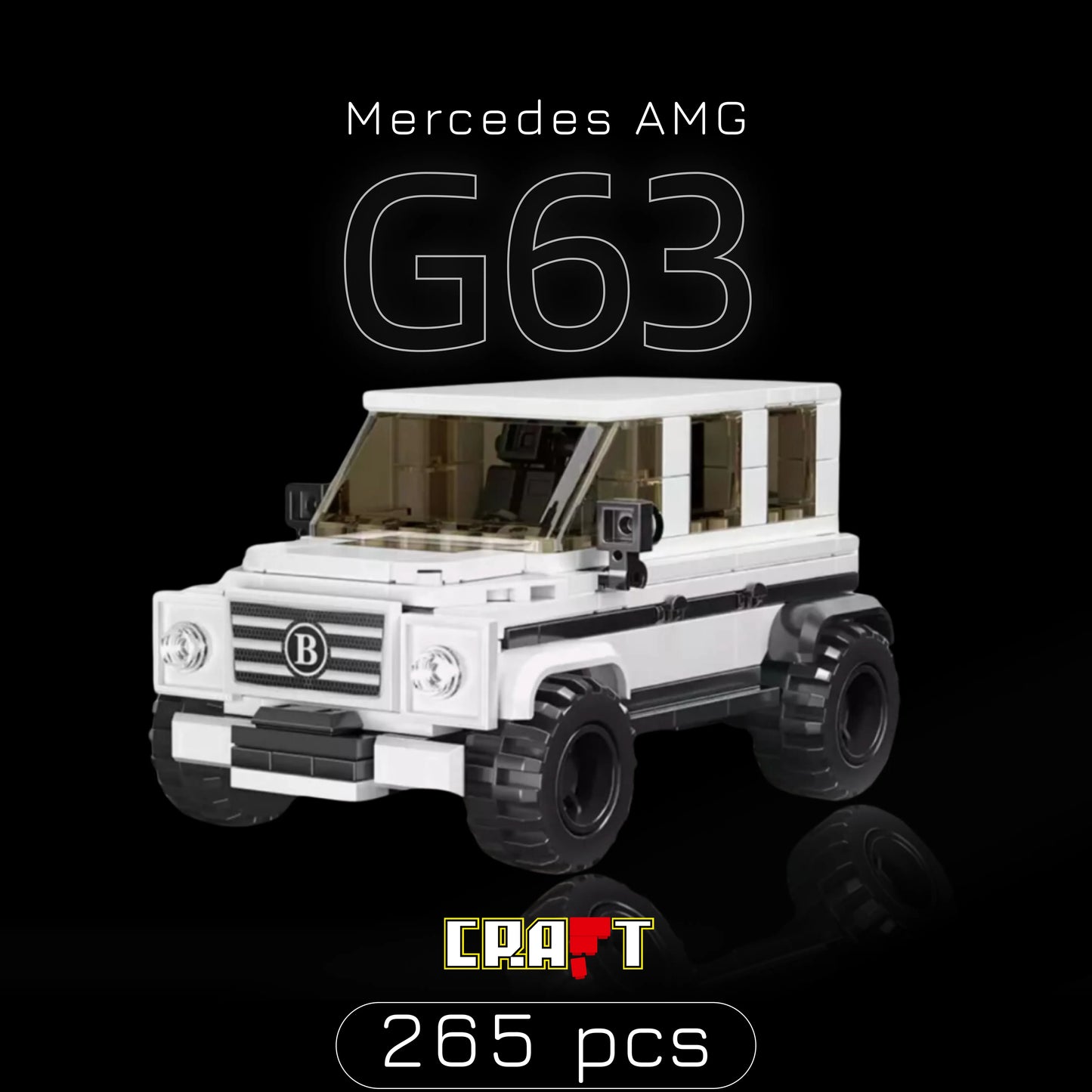 Mercedes AMG G63 (265 pçs) - Brics Craft