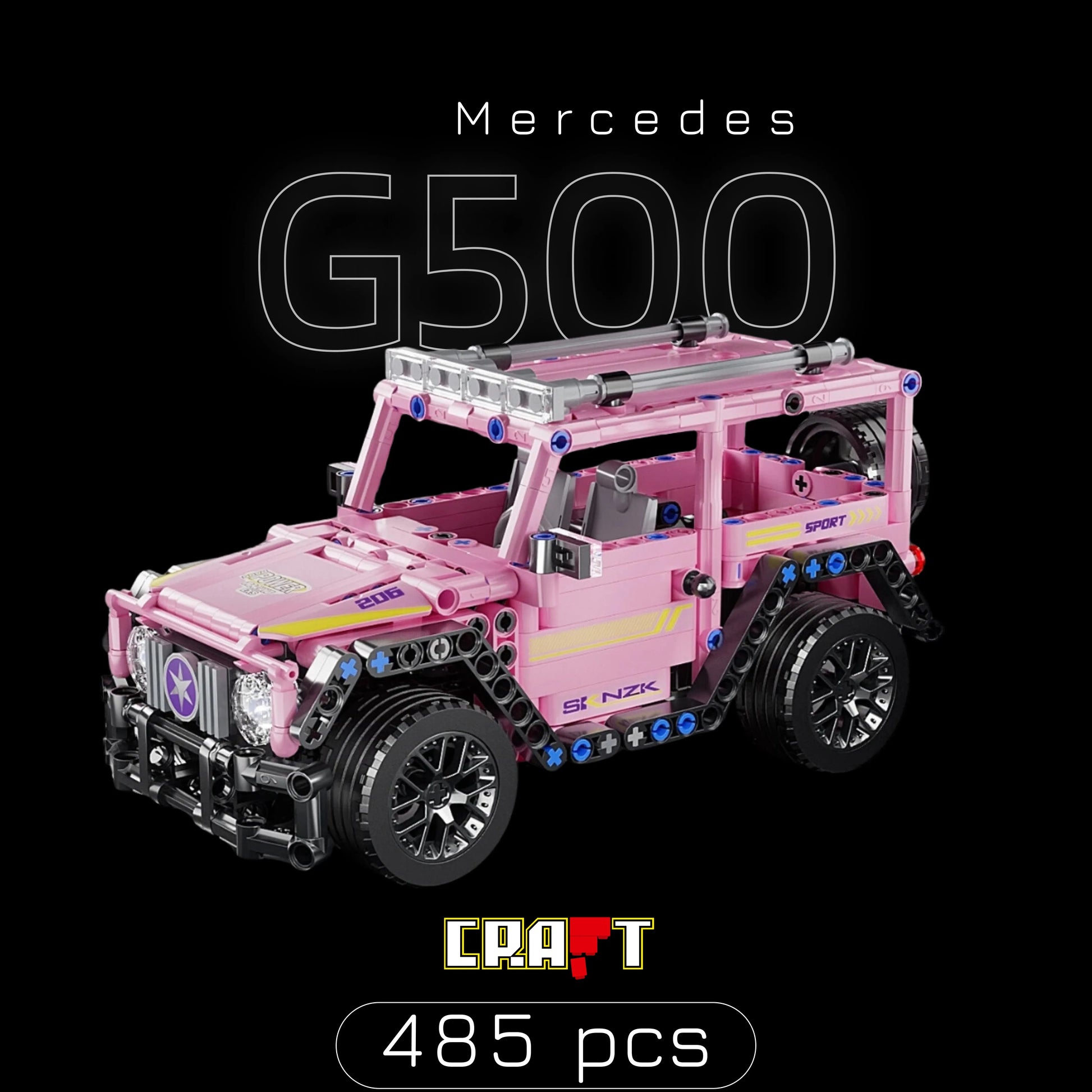 Mercedes G500 (485 pçs) - Brics Craft